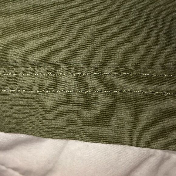 Motherhood S Camo Green Stretch Shorts with Four Pockets - Picture 12 of 14